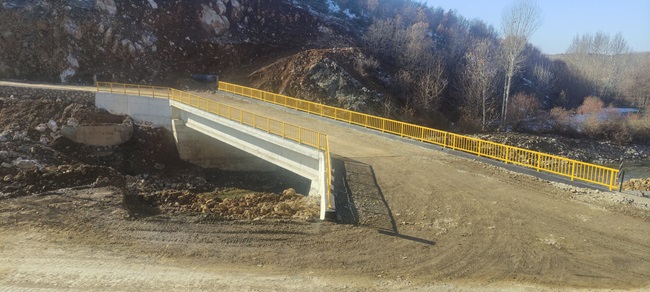 Bükardı Güvenlik Yolu Köprüsü Tamamlandı